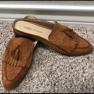Faux Suede Loafers
